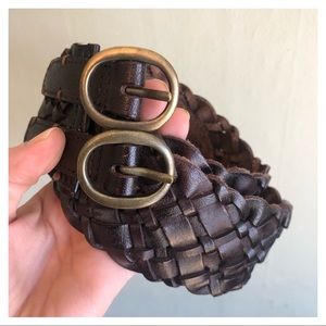 Abercrombie & Fitch Double Braided Wide Belt AF